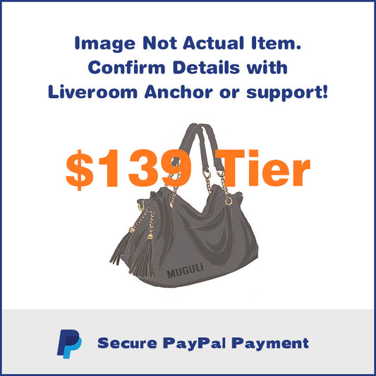 【$139 TIER PAY HERE】Free Shipping & No Tax!